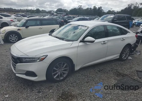 2022 Honda Accord Lx из США, поврежденный, VIN 1HGCV1F14NA065697